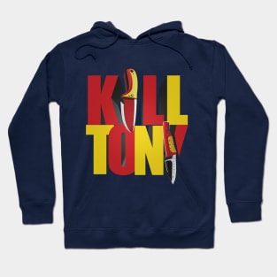 Kill Tony Slick Logo Fan Design in Yellow & Red Hoodie